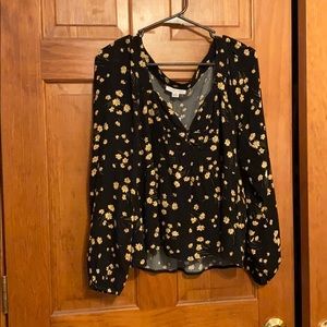 American eagle floral blouse NEW WITH TAG